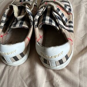 Burberry Kids Sneakers - Black, White, Red, Tan